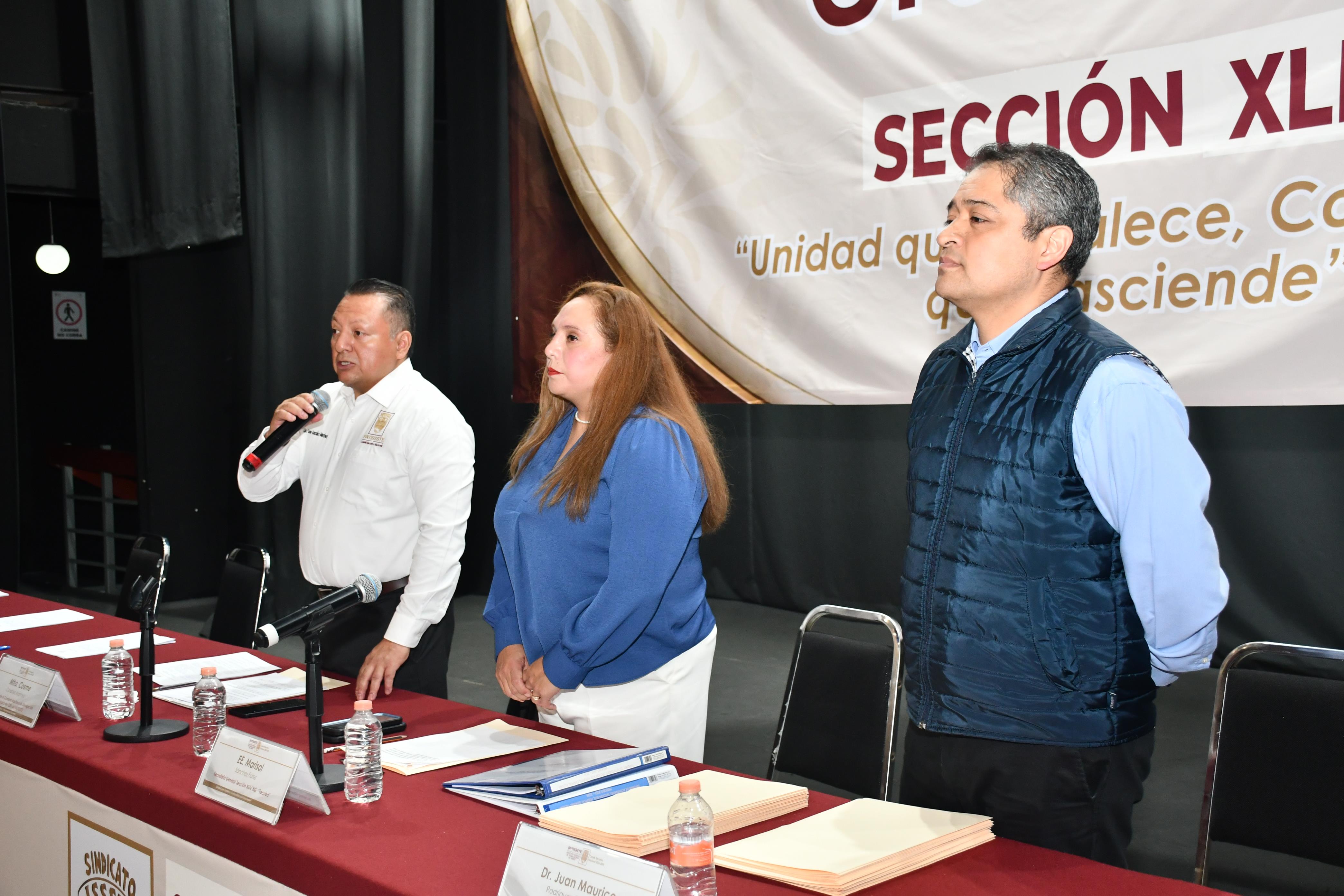 XIII Congreso Seccional Ordinario, Sección XLIV, HG “Tacuba” 